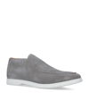 ELEVENTY SUEDE SLIP-ON BOOTS