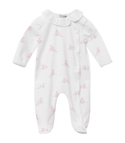 Trotters Lapinou Bunny All-in-one (0-9 Months) In Pink
