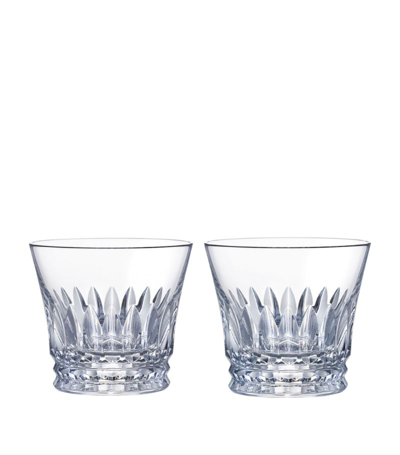 Baccarat Set Of 2 Everyday Tiara Tumblers (250ml) In Clear
