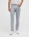 Peter Millar Men's Eb66 5-pocket Performance Pants In Gale Grey