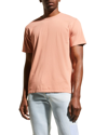 Vince Men's Garment-dyed Crewneck T-shirt In Washed Himalayan