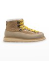 DIEMME INVERNO SUEDE SHEARLING HIKING BOOTS