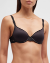 Chantelle Champs Elysees Smooth Custom-fit T-shirt Bra In Black