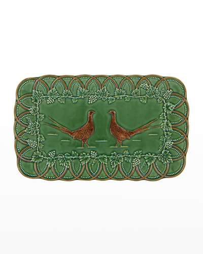 Bordallo Pinheiro Pheasants Woods Tray