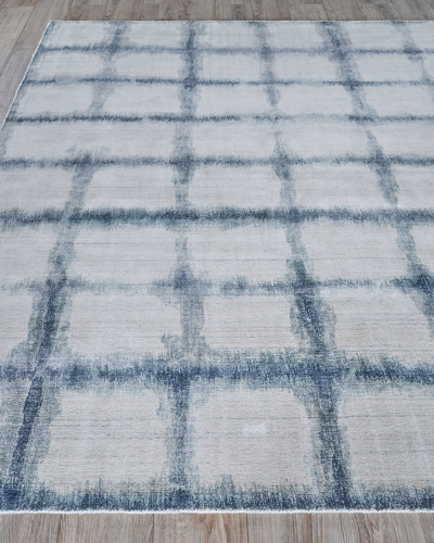Exquisite Rugs Bridgeton Hand-loomed Rug, 6' X 9' In Navy
