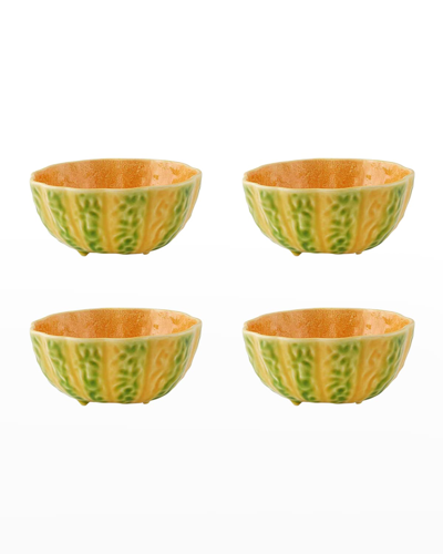 Bordallo Pinheiro Pumpkin Bowl 16 Oz., Set Of 4