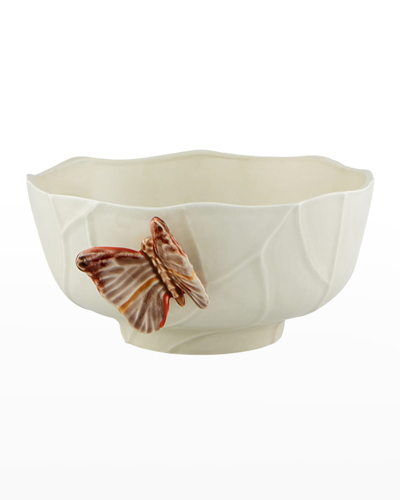 Bordallo Pinheiro Cloudy Butterflies Salad Bowl By Claudia Schiffer, 100 oz