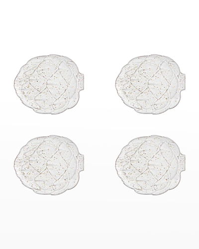 Bordallo Pinheiro Artichoke Fruit Plate, Set Of 4