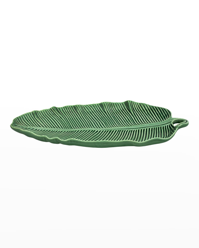 Bordallo Pinheiro Banana Leaf Tray, 10" X 15"