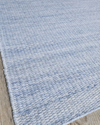 Exquisite Rugs Brierton Flatweave Rug, 9' X 12' In Light Blue