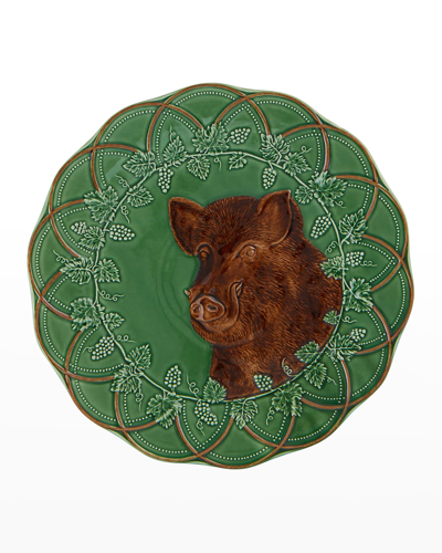 Bordallo Pinheiro Boar Woods Round Platter