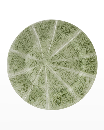 Bordallo Pinheiro Melon Charger Plate In Green