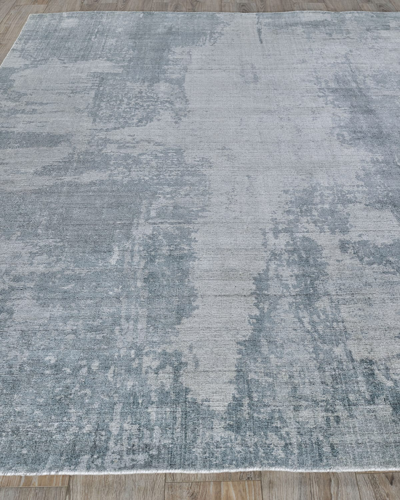 Exquisite Rugs Kingsbury Hand-loomed Rug, 8' X 10' In Blue/gray