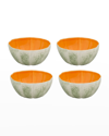 BORDALLO PINHEIRO MELON BOWL 15 OZ., SET OF 4