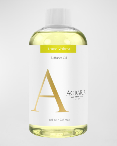 Agraria Lemon Verbena Diffuser Oil Refill, 8 Oz. In Clear