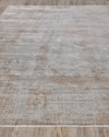 Exquisite Rugs Kingsbury Hand-loomed Rug, 10' X 14' In Terracota/silver