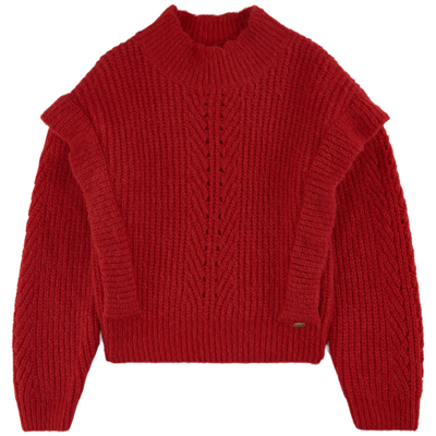 Ikks Kids' Knit Sweater Red
