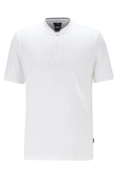 Hugo Boss White Men's Polo Shirts Size Xl