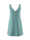 P.a.r.o.s.h Abito Con Scollo A V In Verde Acqua