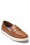 Cole Haan Nantucket 2.0 Penny Loafer In Birch/ White