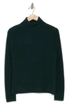 M By Magaschoni Cashmere Turtleneck Sweater In Green Bottle