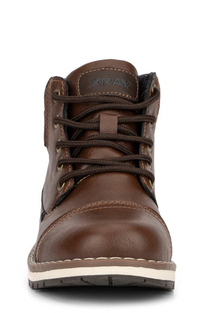 X-ray Kids' Xray Lace-up Boot In Brown
