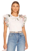 SEE BY CHLOÉ SLEEVELESS EMBELLISHED TOP