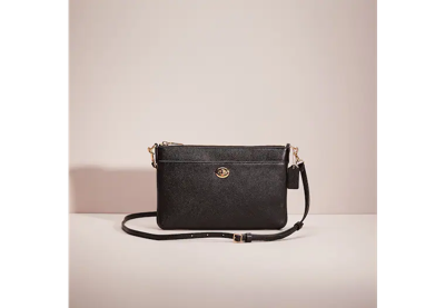 Coach Restored Polly Crossbody In Gold/black