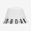 Jordan Big Kids' (boys') Bucket Hat In White