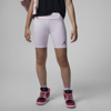 Jordan Big Kids' (girls') Bike Shorts In Pink