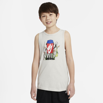 Nike Sportswear Big Kids' (boys') Tank Top In Grey