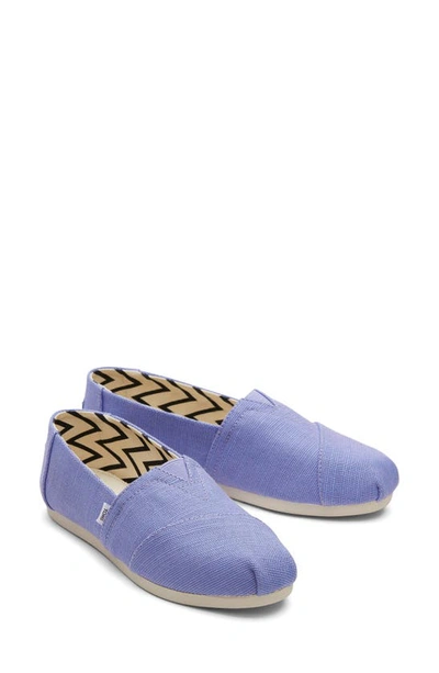 Toms Alpargata Slip-on In Bright Purple