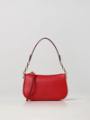 Michael Kors Michael  Jet Set Bag In Textured Leather In Red