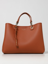 Emporio Armani Women's Myea Small Tote Bag In Brown