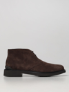 Tod's Suede Ankle Boots In Black
