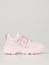 Chiara Ferragni Sneakers In Rose-pink Leather In Pink
