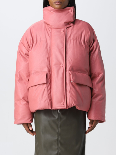 Stella Mccartney Oversized Quilted Puffer Jacket In Blush
