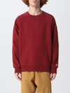 Carhartt Sweatshirt  Men In Burgundy