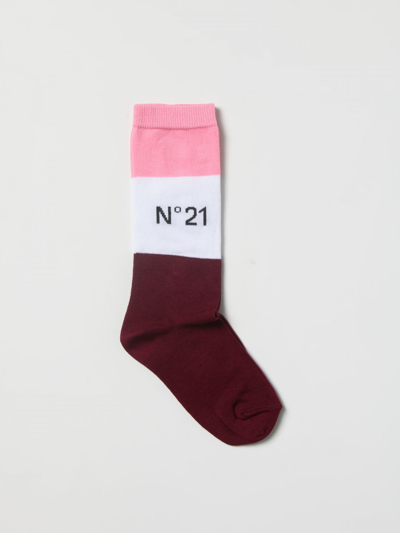 N°21 Girls' Socks N° 21 Kids Color Pink