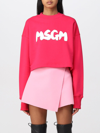 Msgm Sweatshirt  Woman Color Fuchsia