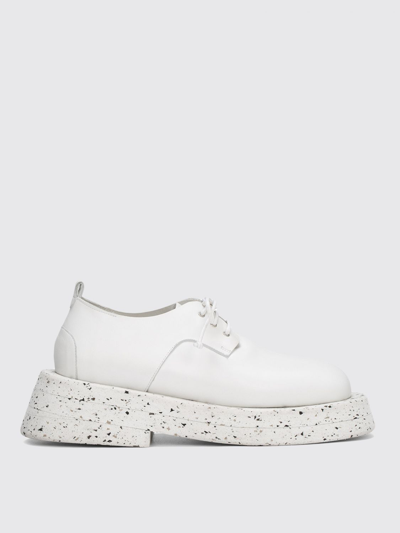 Marsèll Lace-up Leather Brogues In White