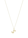 THE ALKEMISTRY 18KT YELLOW GOLD LOVE LETTER S NECKLACE