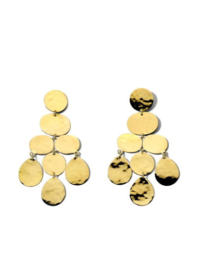 Ippolita 18kt Yellow Gold Classico Crinkle Small Chandelier Earrings