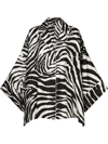 Dolce & Gabbana Zebra Print Shirt In Black