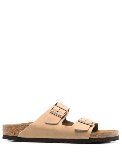 BIRKENSTOCK ARIZONA DOUBLE-STRAP SLIDES