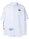 AAPE BY A BATHING APE AAPEUNIVERSE LAYERED SHIRT