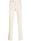 Pt Torino Straight-leg Chino Trousers In Nude