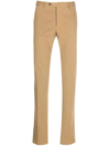 Pt Torino Slim Fit Cotton Twill Chino Pants In Nude