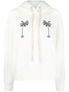 PALM ANGELS GRAPHIC-PRINT COTTON HOODIE