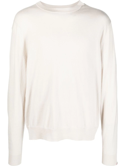 Extreme Cashmere Cashmere Round-neck Jumper In Yellow Cream